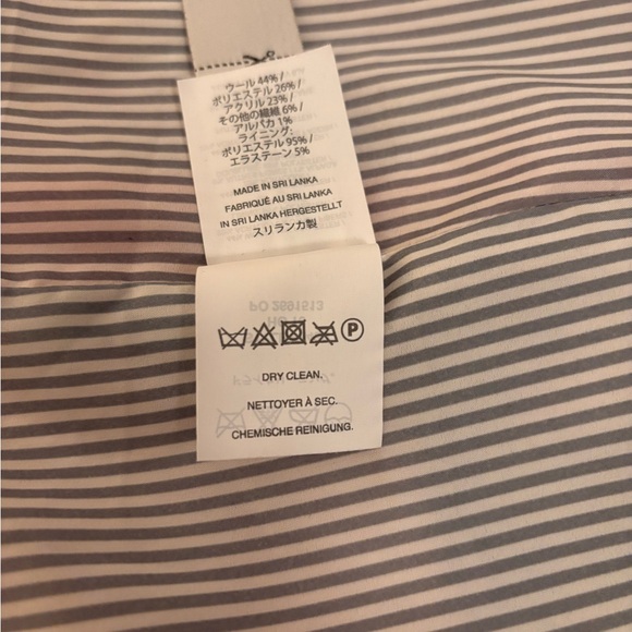 J. Crew stylish pink herringbone peacoat - Picture 4 of 9